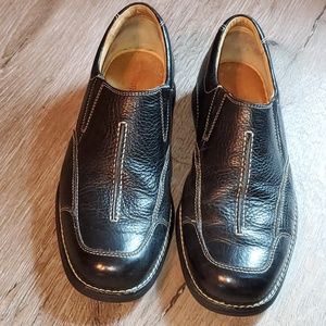Johnston Murphy SHULER MOC VENETIAN Black Slip On